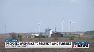 Henderson County Moves To Limit Wind Turbines To 200 Feet In Industrial Zones