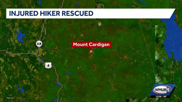 Hiker Rescued After Fall On Mount Cardigan Trail In New Hampshire