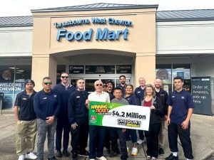 Hillsboro Chevron Celebrates 4 2 Million Megabucks Jackpot Win For Customer And