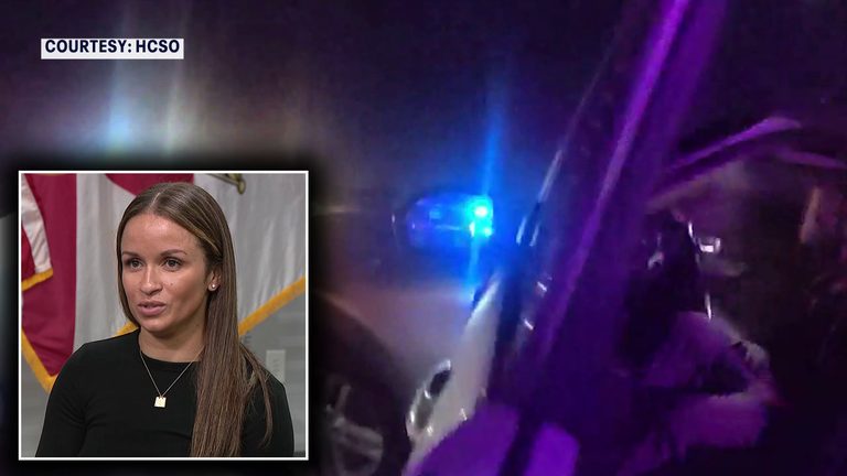 Hillsborough Deputy Recovers After Driver Plows Into Patrol Car On I 75