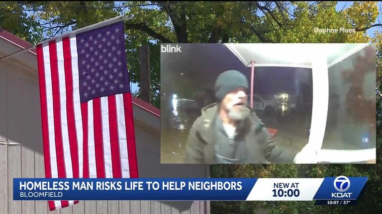 Homeless Resident Hailed As Hero After Warning Bloomfield Families Of Flood