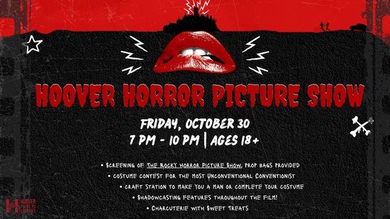 Hoover Public Library Hosts Rocky Horror Themed Halloween Party Oct 30