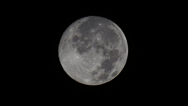 Hunter S Moon Illuminates Wyoming Skies This Weekend
