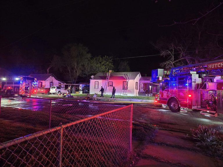 Hutchinson Garage Fire Damages Three Homes And Destroys Two Vehicles