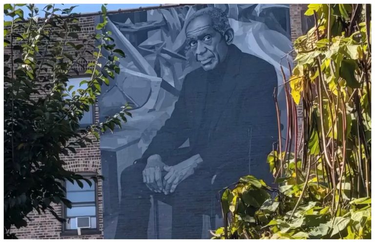 Hyde Park Mural Celebrates Late Sculptor Richard Hunt