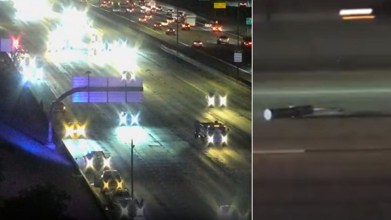 Hydraulic Jacks Litter Us 60 Near Dobson Road Damaging Over A Dozen Vehicles In