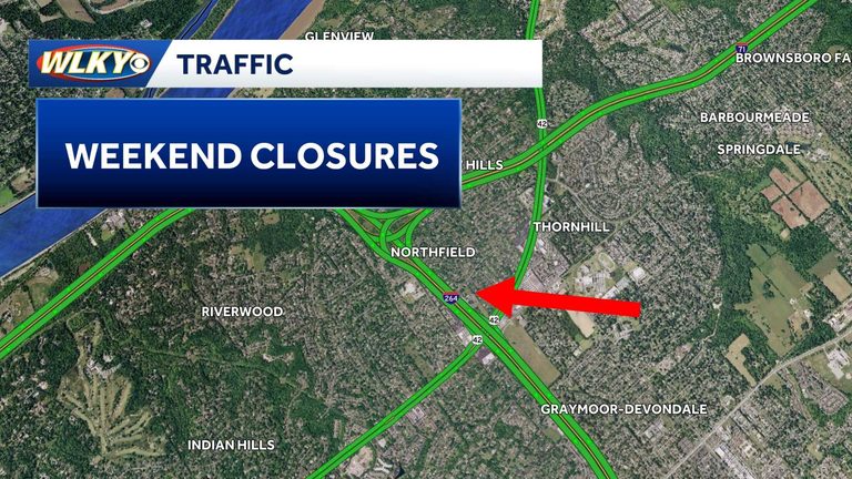 I 264 East And West Directional Closures Planned For Mid October And Late Octobe