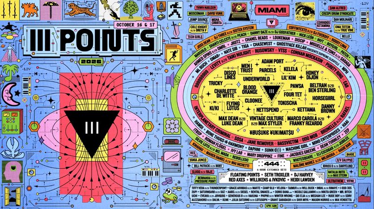 Iii Points Music Festival Returns To Wynwood With Over 300 Artists