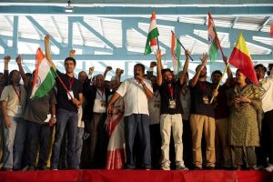 Indian Opposition Rallies Against Police Actions And Calls For Election Chief S