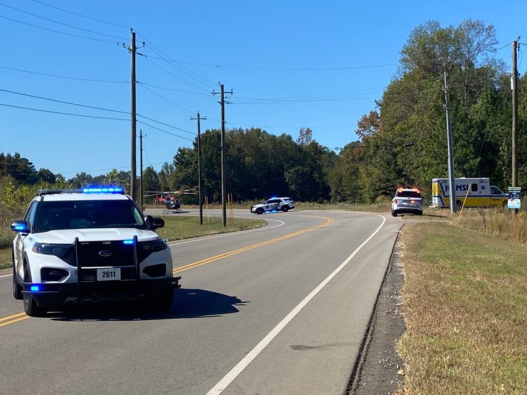 Industrial Accident Shuts Monroe Road In Madison County Helicopter Transports Vi