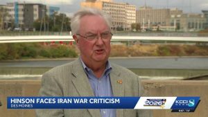 Iowa Democrats And Veterans Question Rep Ashley Hinson S Iran War Votes At Party