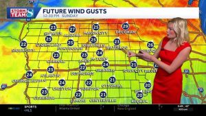 Iowa Enjoys Sunny Breezy Day With Mid 60S Highs And A Dry Outlook