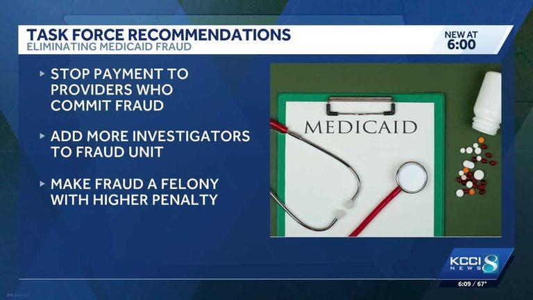 Iowa Medicaid Fraud Task Force Seeks More Staff And Tougher Penalties