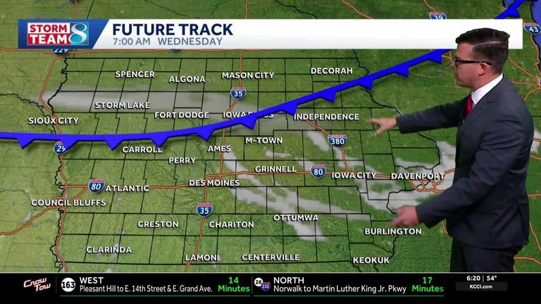Iowa Sees Warm Breezy Conditions Today With Rain Chances Later This Week