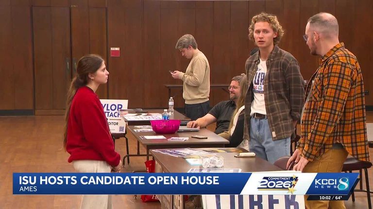 Iowa State Student Government Hosts Open House For 50 Candidates In Ames