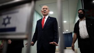 Israeli Voters Head To Polls As Netanyahu And Eisenkot Vie For Leadership