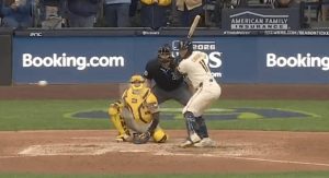 Jackson Chourio Delivers Walk Off Single As Brewers Edge Padres In Game 2