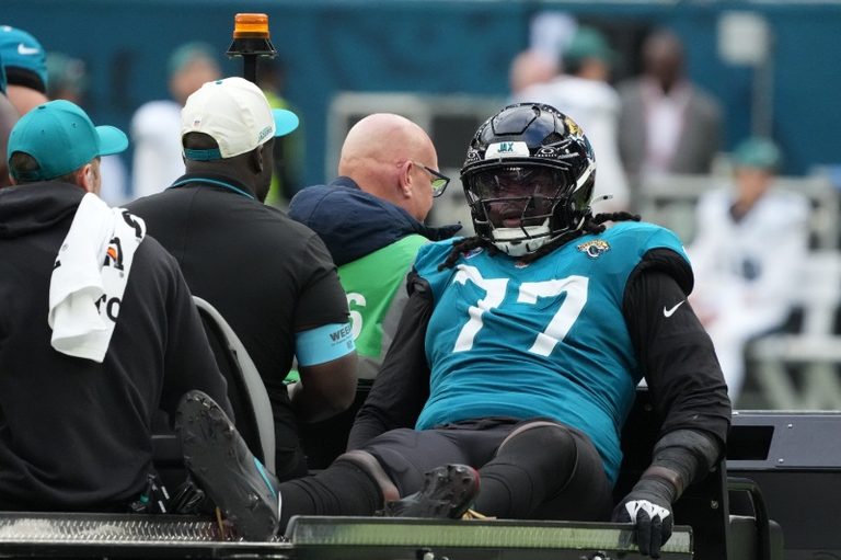 Jaguars Left Tackle Anton Harrison To Have Knee Surgery Before London Trip