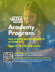 Jazz Exchange Opens Full Year Academy To Mentor El Paso Youth Musicians