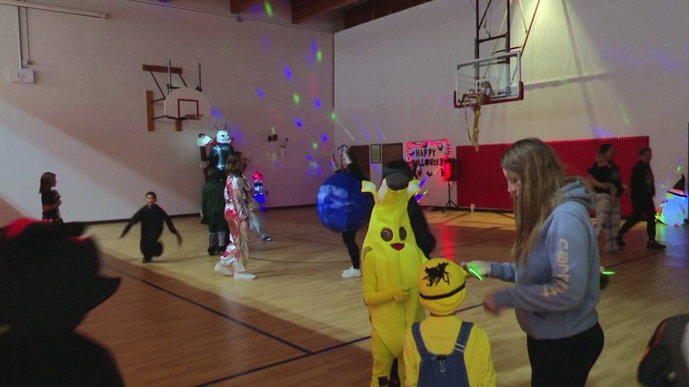 Jeannette Myhre Elementary Holds First Halloween Bash For Families