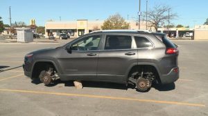 Jeep Owner Reports Daylight Tire And Rim Theft At Kroger Parking Lot In Toledo