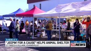 Jeepin For A Cause Brings Families And Adoptable Dogs Together In Evansville