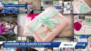 Johnston Resident Launches Cashmere Gift Program For Iowa Breast Cancer Patients