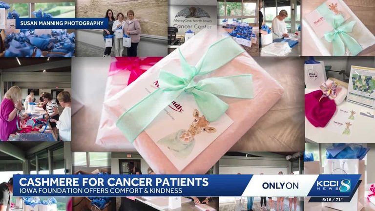 Johnston Resident Launches Cashmere Gift Program For Iowa Breast Cancer Patients