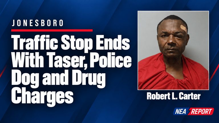 Jonesboro Police Use Taser K 9 And Arrests Driver On Drug Charges