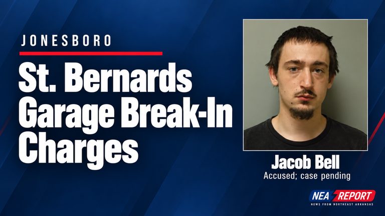 Jonesboro Suspect Charged After Multiple Vehicle Break Ins At St Bernards Hospit