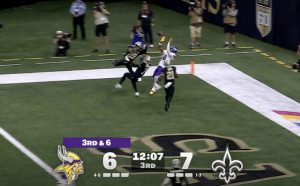 Justin Jefferson S Triple Coverage Td Highlights Vikings 5 0 Start