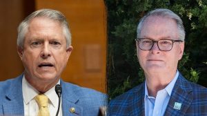 Kansas Senate Debate Highlights Candidates Ties To President Trump And Immigrati
