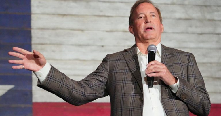 Ken Paxton Outlines Tax Relief Plan At Sherman Rally As Early Voting Continues