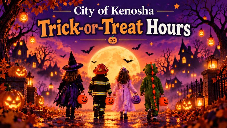 Kenosha Sets 4 7 P M Trick Or Treat Hours For Halloween Saturday Oct 31