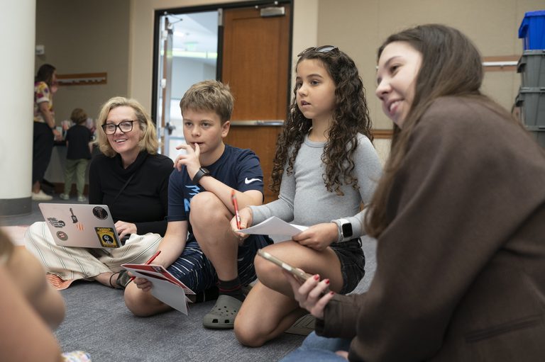 Kids At Indianapolis Central Library Learn Empathy For Readers Who Struggle