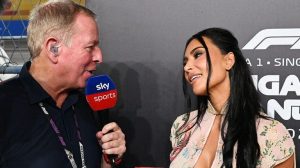 Kim Kardashian Grants Martin Brundle The Formula 1 Interview He Sought At Singap