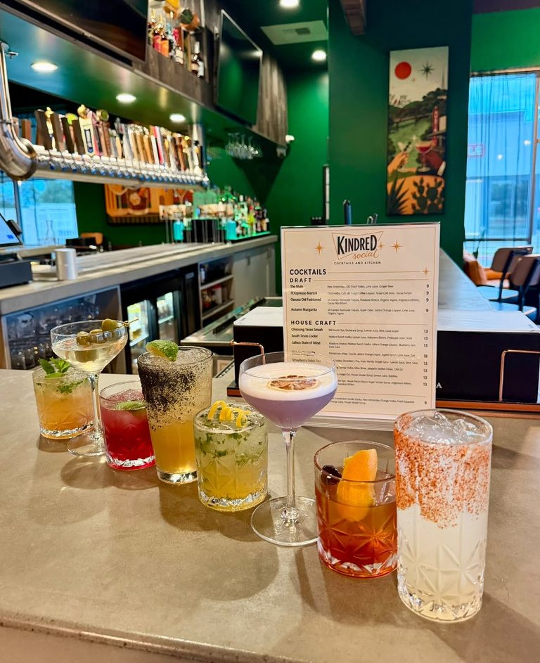 Kindred Social Opens Soft Launch In Northwest Austin With Rotating Cocktails And