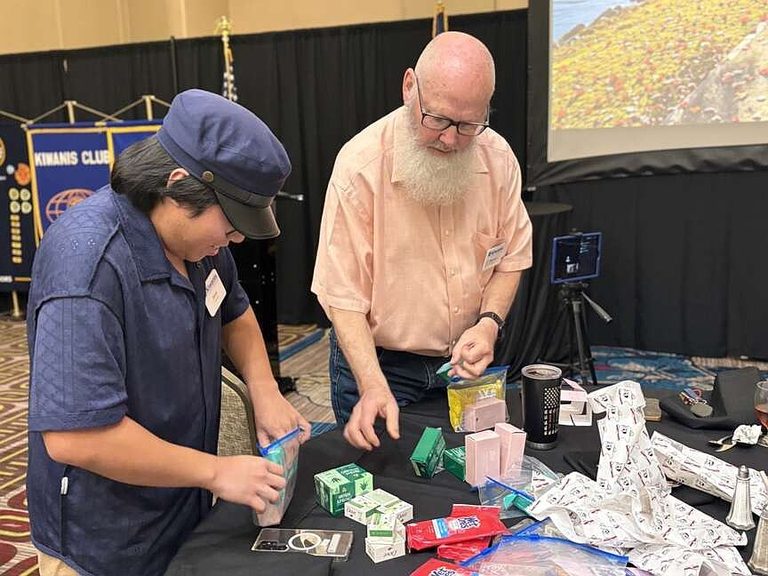 Kiwanis Club Of Texarkana Assembles Hygiene Bags For Downtown Homeless Residents