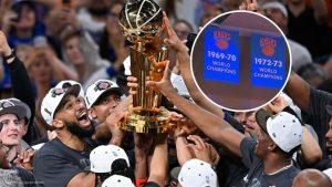 Knicks Raise Championship Banner At Msg Before Season Opener