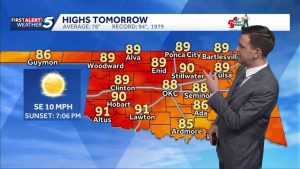 Koco Meteorologists Predict 90 F Temperatures Returning To Oklahoma This Week