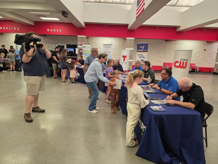 Ky3 First Alert Weather Tour Brings Safety Lessons And Helmets To Ozark Families