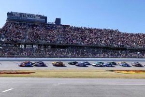 Kyle Larson Clinches First Cup Win At Talladega Extends Chase Lead
