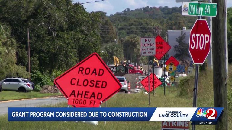 Lake County Commissioners Weigh Grant Program For Businesses Hit By Roundabout