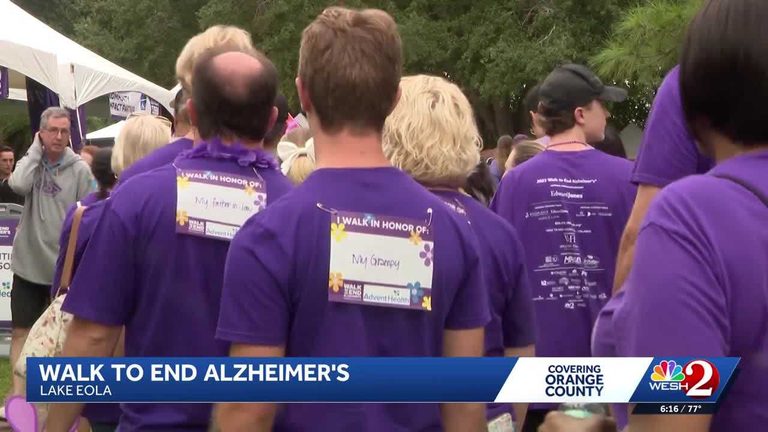 Lake Eola Walk Raises Funds For Alzheimer S Research And Families
