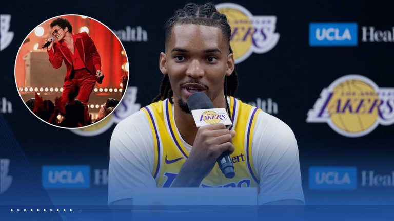 Lakers Forward Ziaire Williams Proposes To Girlfriend At Bruno Mars Concert In I