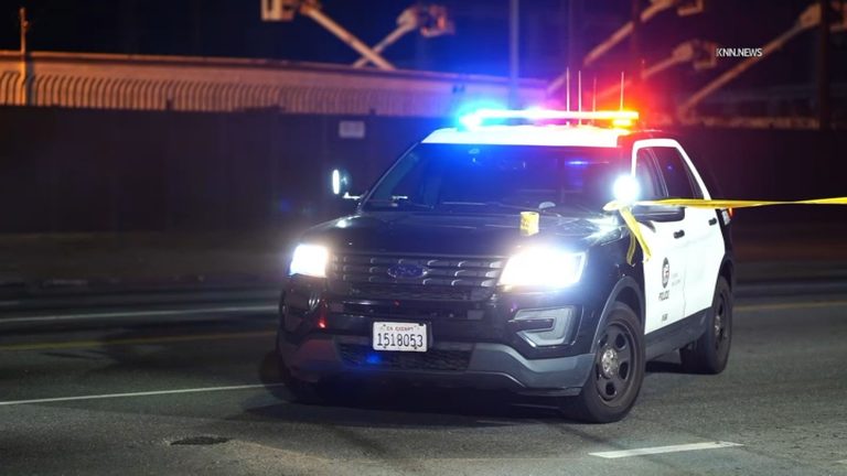 Lapd Officers Injured After Crash During South Los Angeles Car Chase And Gunfire