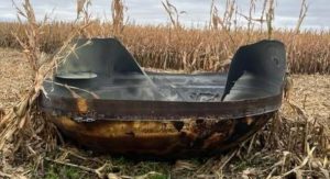 Large Metallic Space Debris Found In Stevens County Cornfield