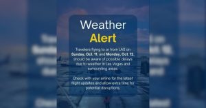 Las Airport Alerts Travelers To Possible Delays As Tropical Storm Rachel Approac