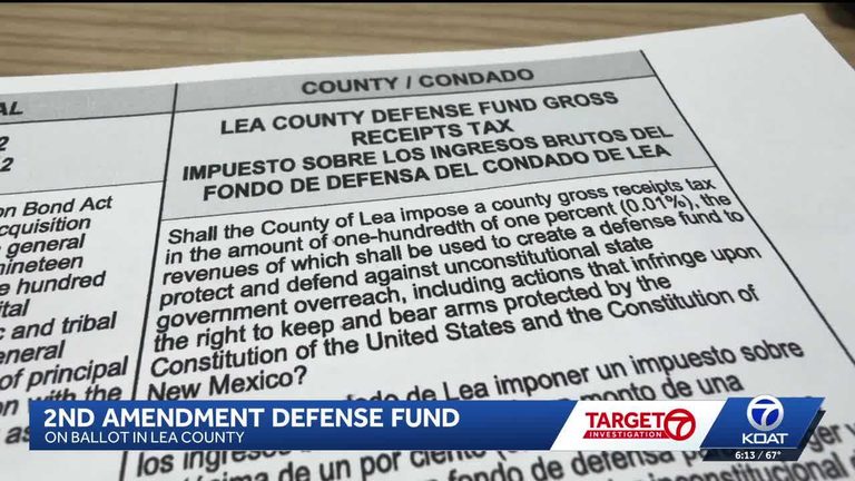 Lea County Voters To Decide On Small Tax Increase To Fund 2Nd Amendment Defense