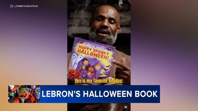 Lebron James Releases Fourth Children S Book Happy Spooky Halloween In Philadelp
